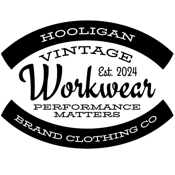 Hooligan Workwear Vintage Banner Graphic T-Shirt Men - Image 4