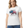 American Hooligan Spirit Animal Graphic T-Shirt 100% Cotton Women