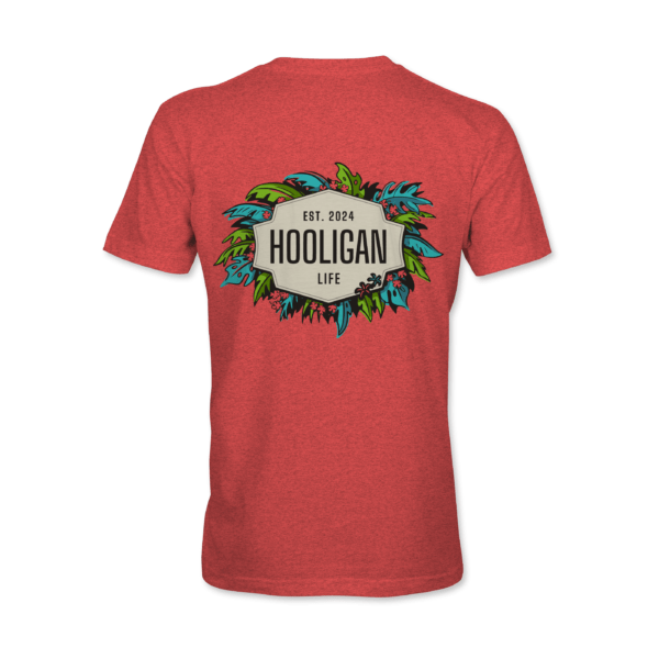 Hooligan Life Graphic T-Shirt 100% Cotton Men - Image 4