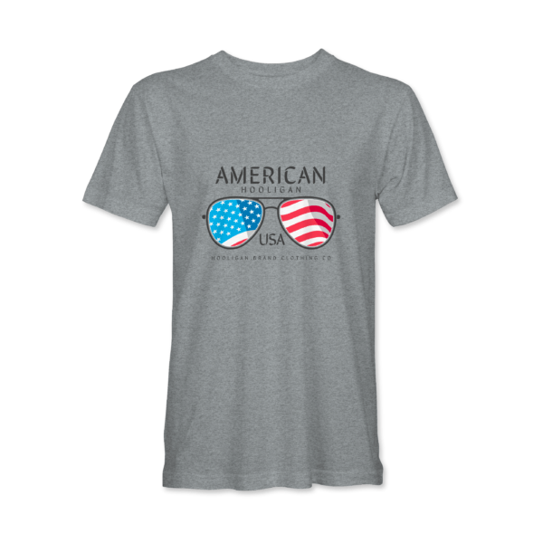 American Hooligan The Eyes of Freedom Graphic T-Shirt 100% cotton Men - Image 3